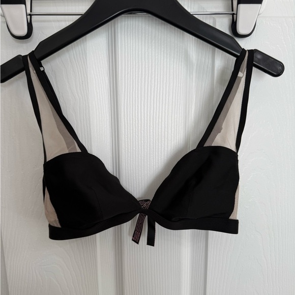 Victoria's Secret Other - Victoria’s Secret Black Mesh Detail Bra 36B Sexy Lingerie Pin up